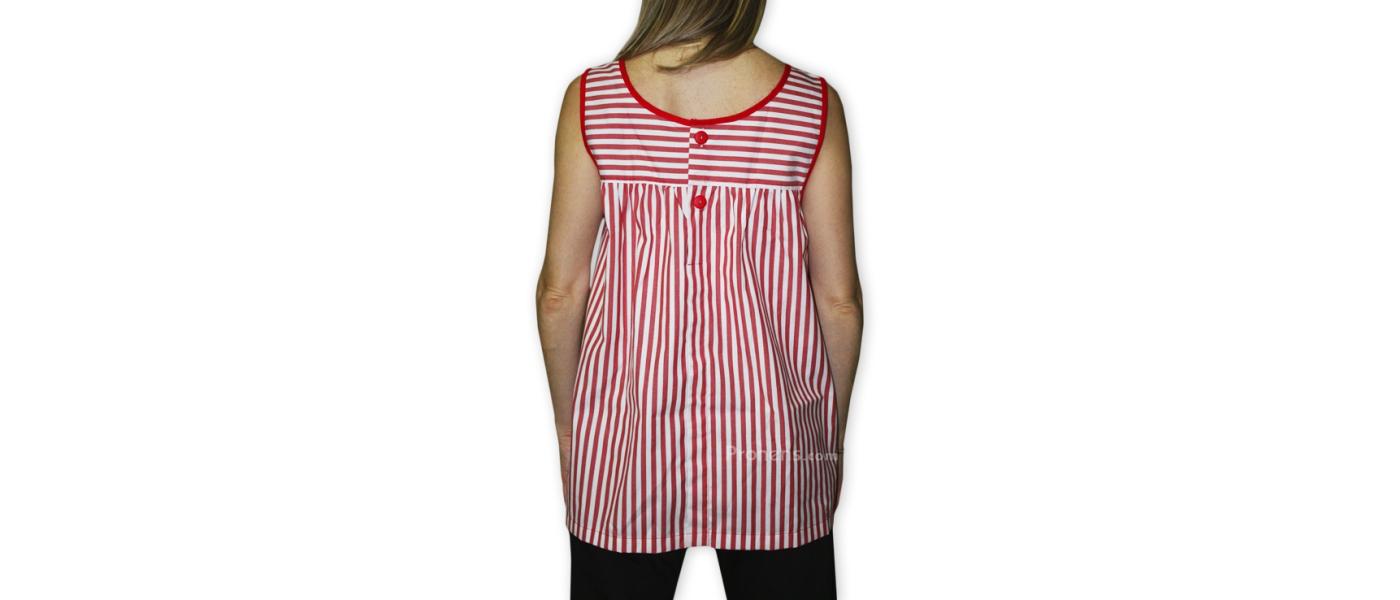 Fabricante casaca uniforme educadora infantil personalizado - espalda