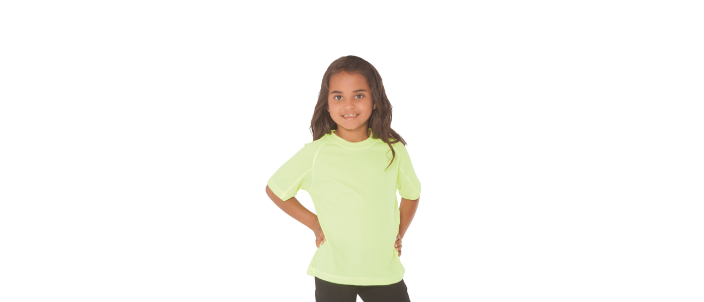 Fabricant samarretes infantils personalitzades per a casals, escoles d’estiu i campaments - model fluor