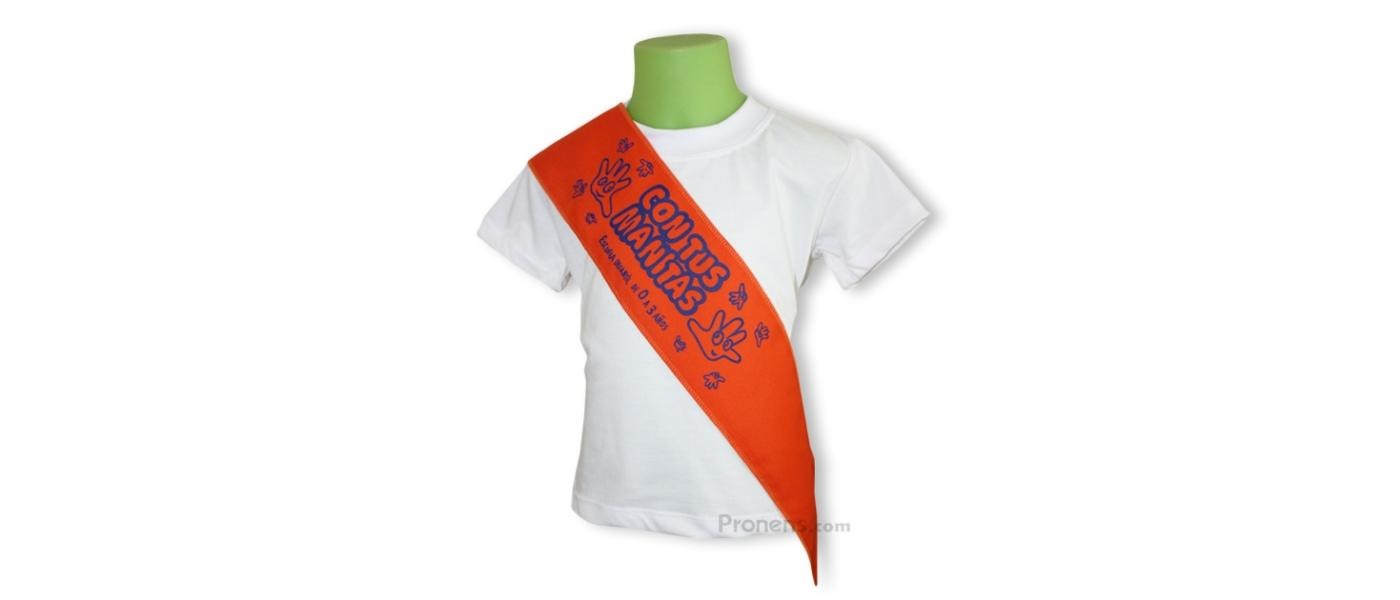 Manufacturer of personalized children's graduation sashes