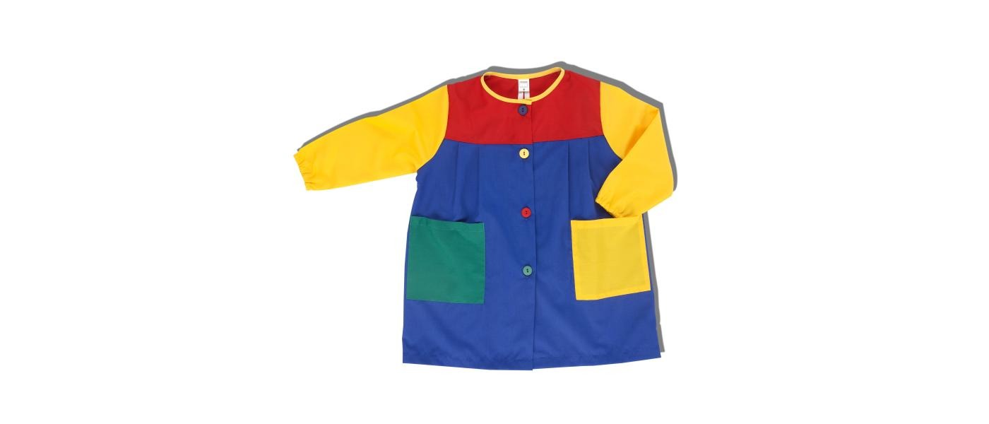 Fabricant de blouses tabliers pour école maternelle personnalisées en popeline 001