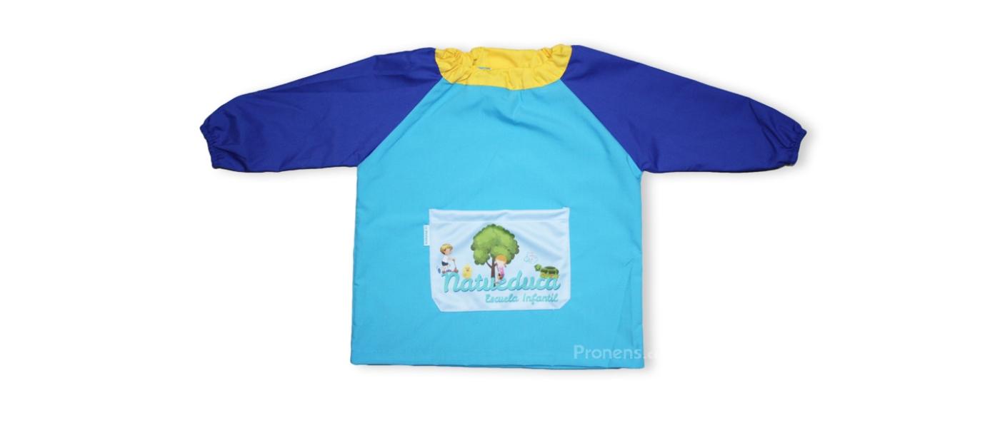 Fabricant de blouses bavettes scolaires garderie élastique popeline 001