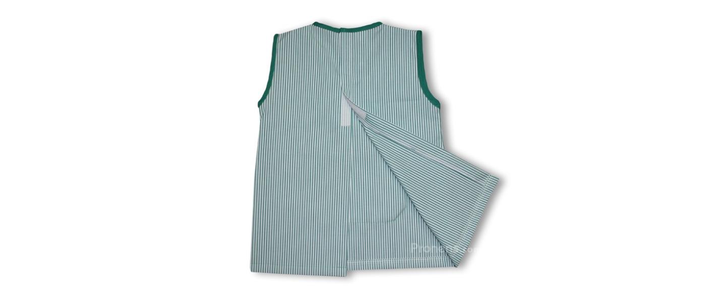 Fabricant barnús escolars de guarderia sense mànigues personalitzats - esquena velcro