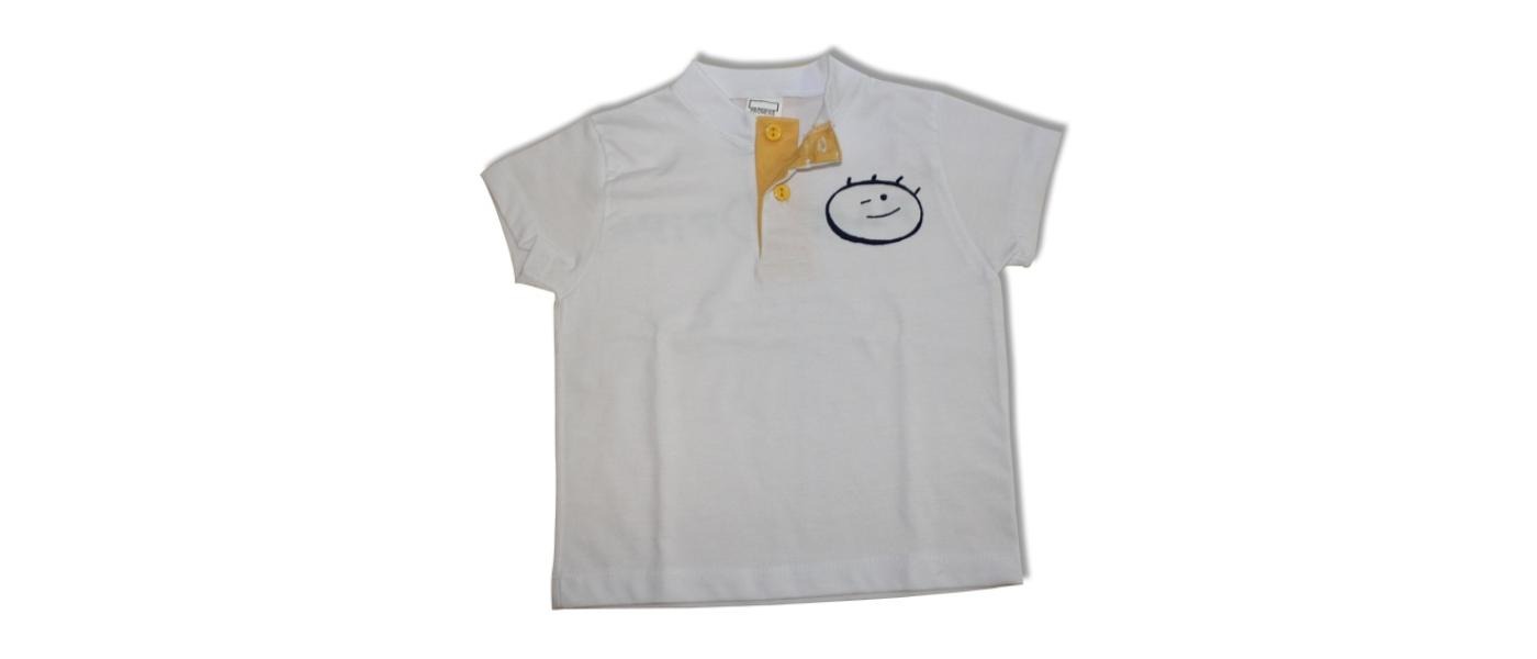 Fabricant samarretes escolars guarderia personalitzades amb coll obert tapeta polo 001