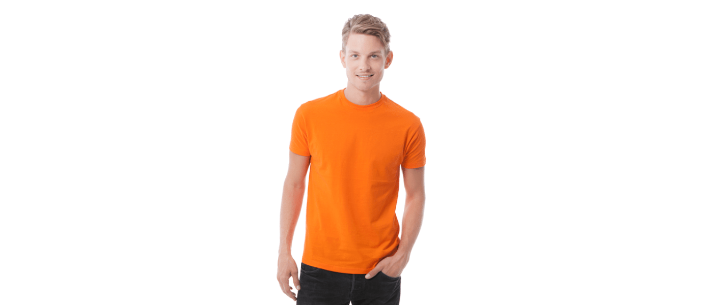 Fabricant de samarreta de màniga curta premium personalitzada Pronens - taronja