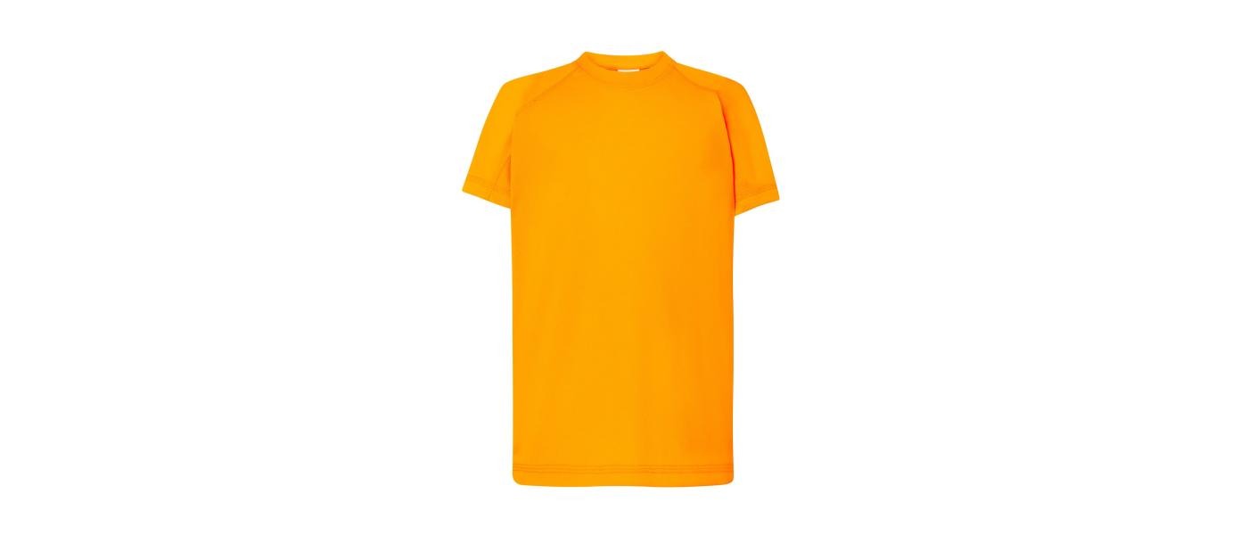 Fabricant samarretes infantils personalitzades per a casals, escoles d’estiu i campaments - taronja