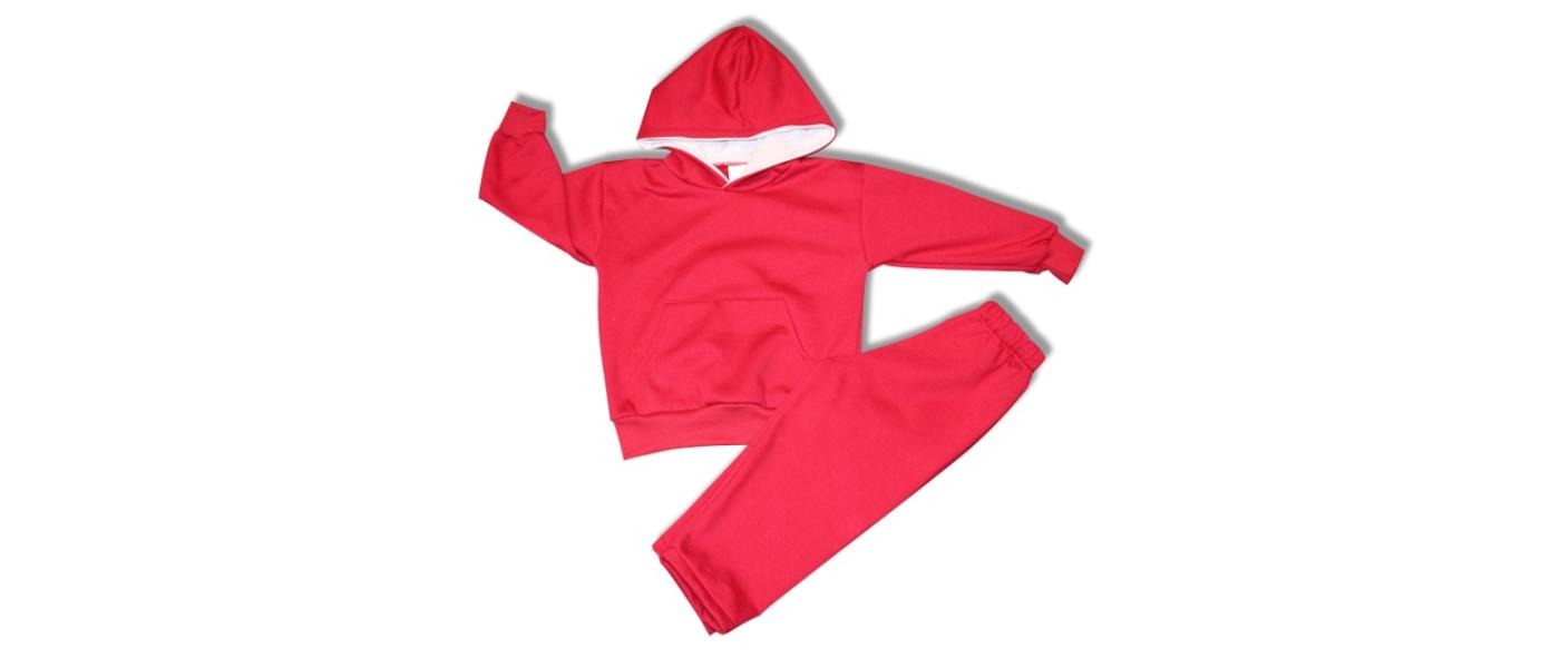 Manufacturer of custom school hooded tracksuits for nursery 001