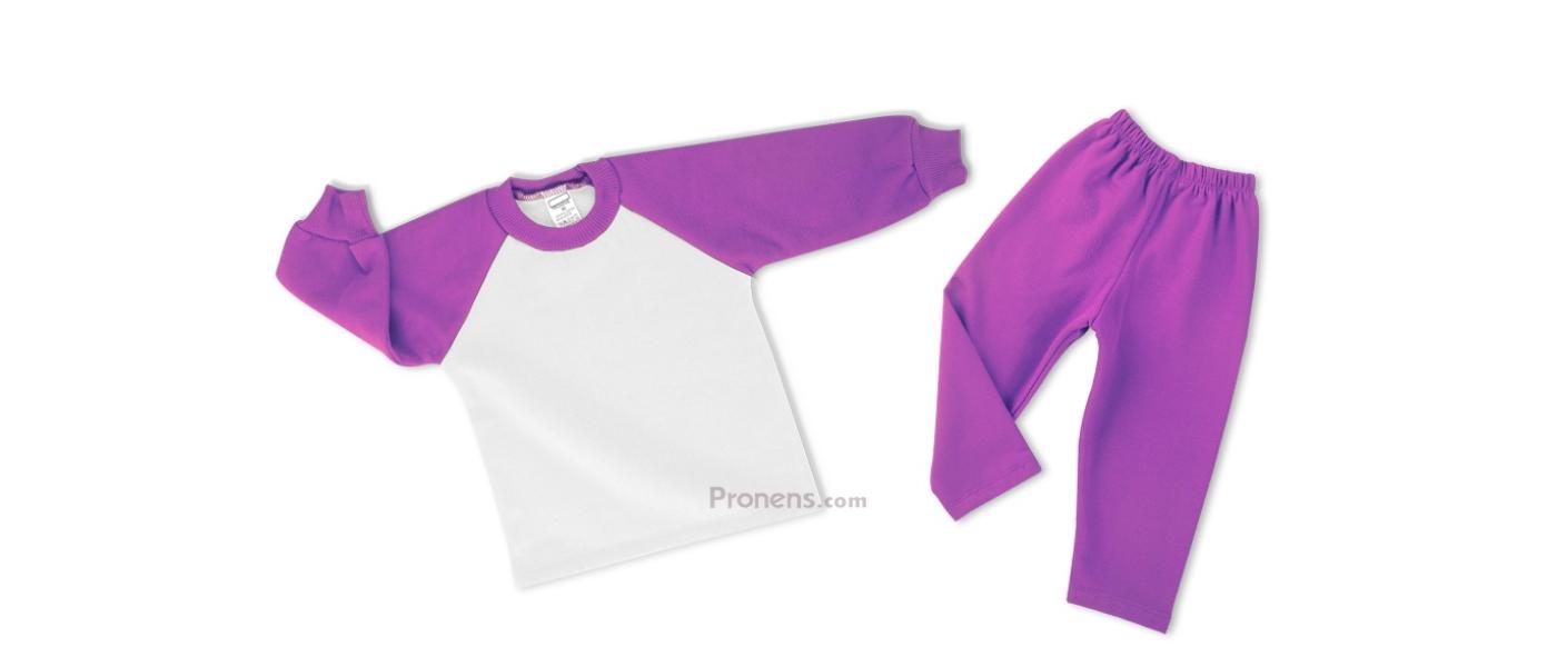 Fabricant xandalls llars d’infants escolars personalitzats promoció lila blanc