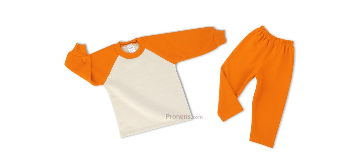 Fabricant xandalls guarderia escolars personalitzats promoció taronja