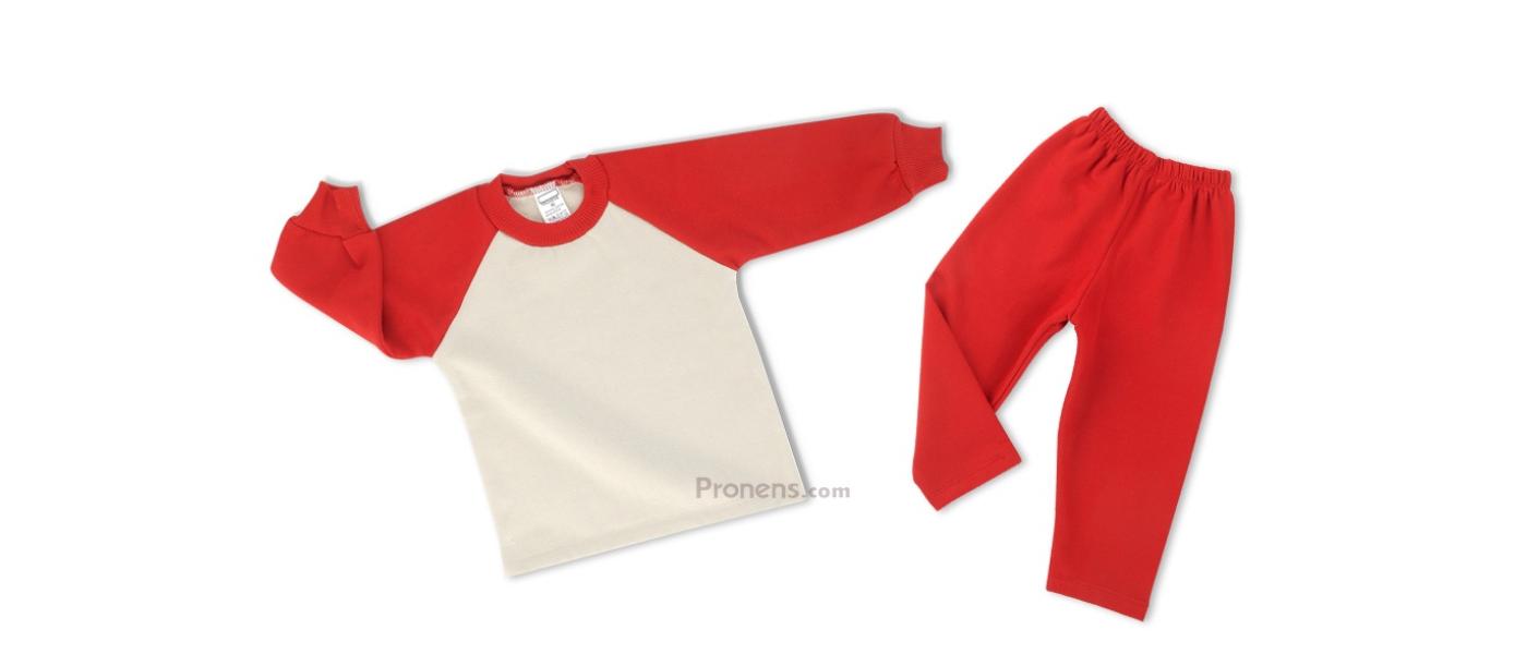 Fabricant de xandalls d'escola infantil personalitzats promoció vermell