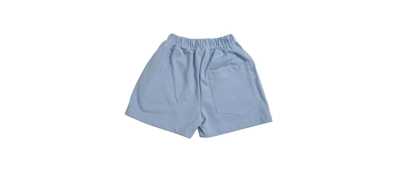 Fabricant de pantaló curt escolar de teixit polo per a uniformes de llar d'infants - darrere