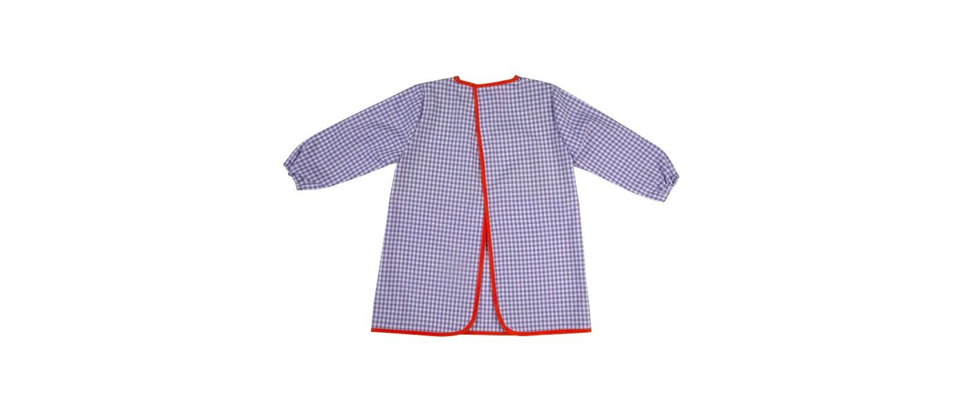 Fabricant barnús escolars guarderia tela impermeable personalitzades - esquena velcro