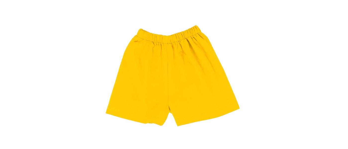 Fabricant pantaló curt cotó uniforme llar d'infants - groc