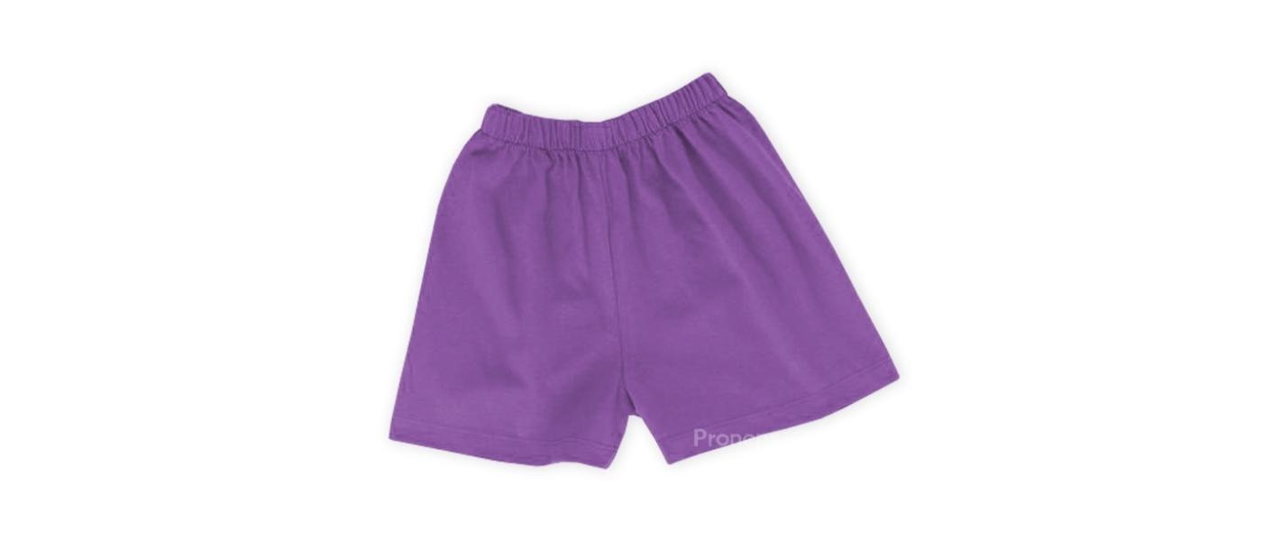 Fabricant pantaló curt cotó uniforme llar d’infants - lila