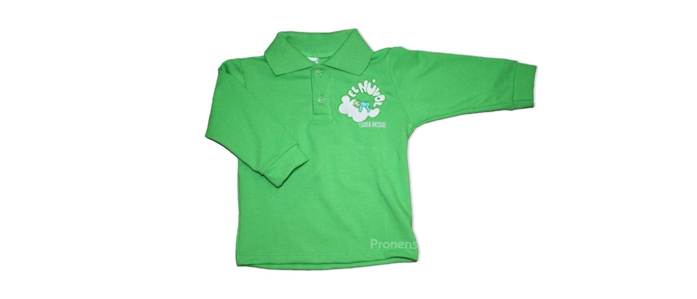 Fabricant de polos scolaires à manches longues pour uniformes scolaires de garderies école maternelle 001