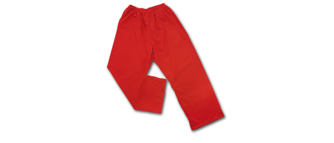 Fabricant de pantaló d'ofici de felpa unisex personalitzat - vermell