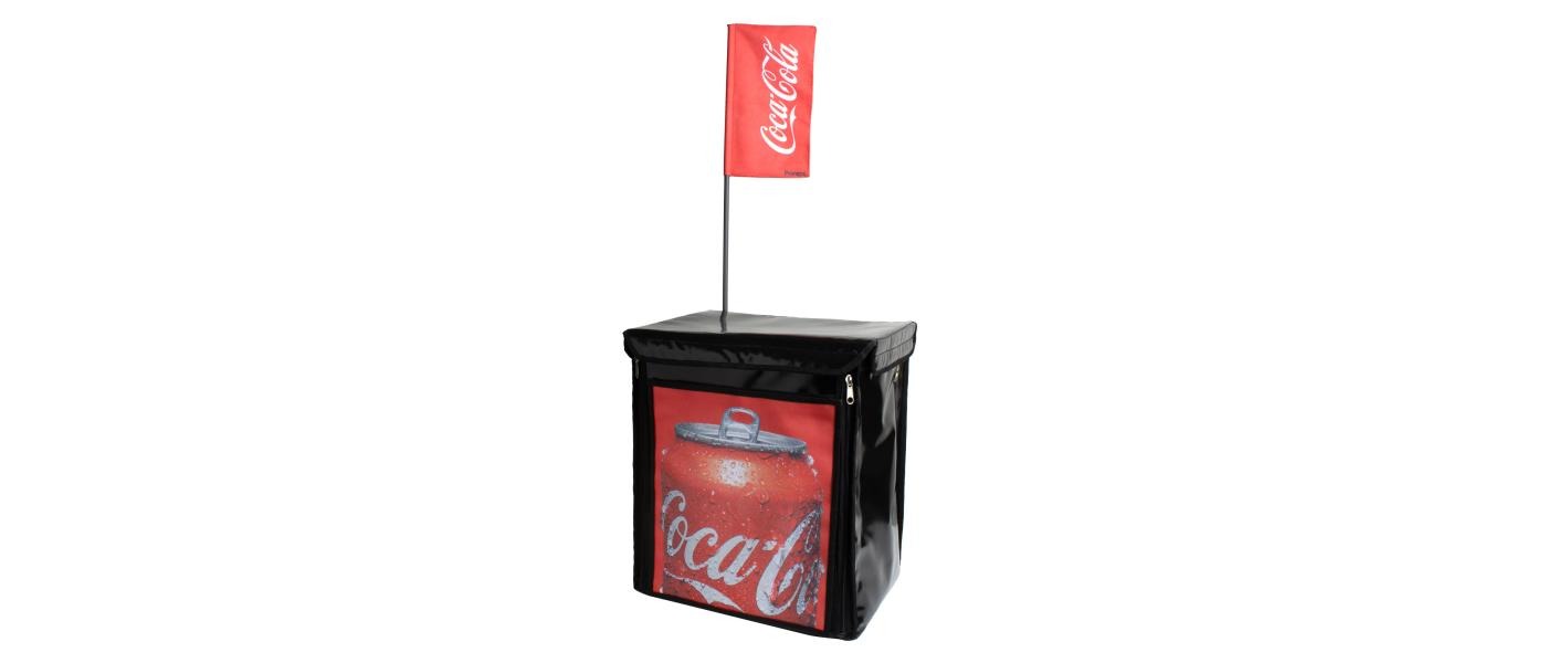 Fabricant de motxilles personalitzades per a repartiment de menjar en esdeveniments