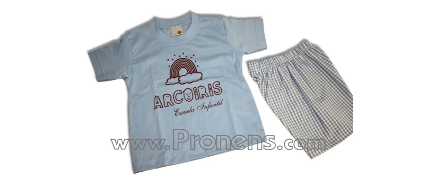 Fabricant d'uniformes d'été personnalisés pour crèche Modèle Promotion 002