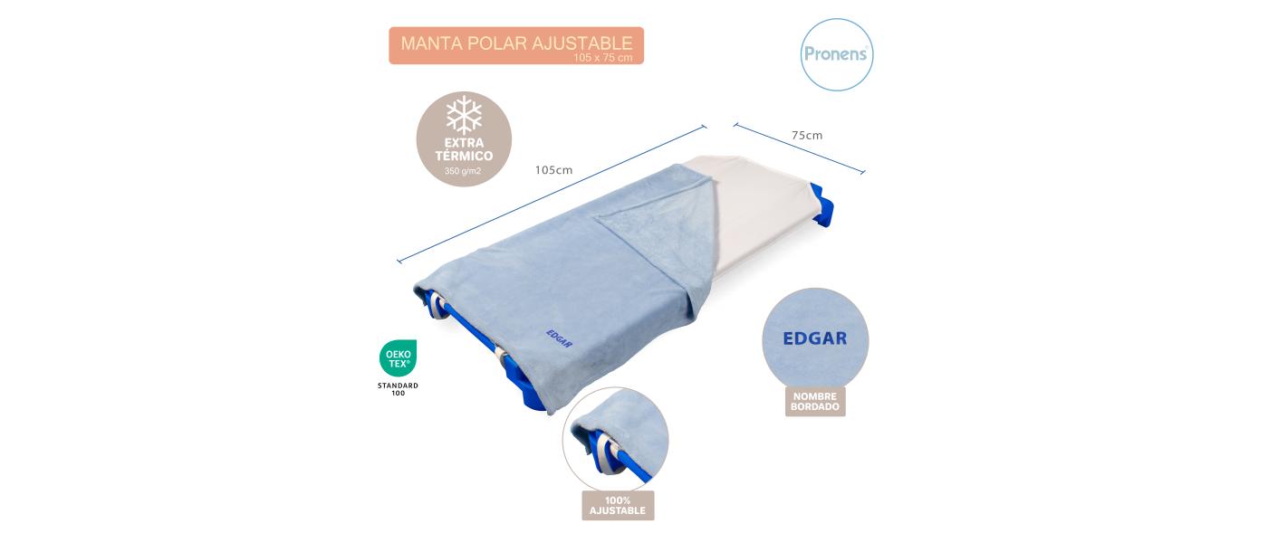 Fabricante de manta polar infantil personalizada para colegios y guarderías