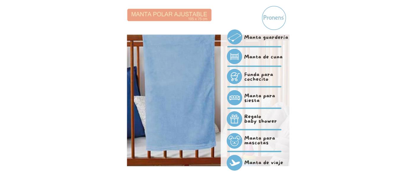 Fabricante de manta polar infantil personalizada para colegios y guarderías - usos