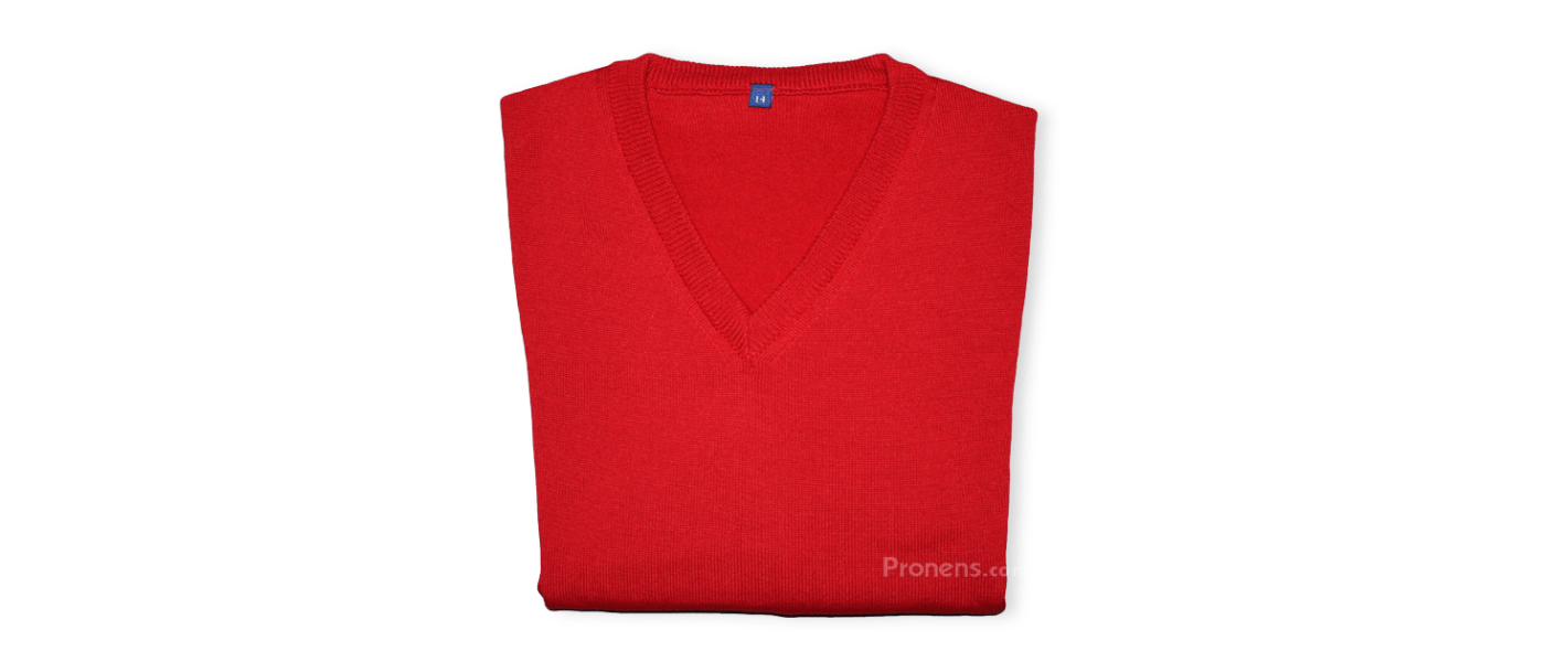 Manufacturer of red school jersey - Pronens school jersey