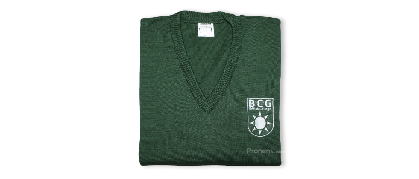 Manufacturer of customized sweaters for schools - British College School