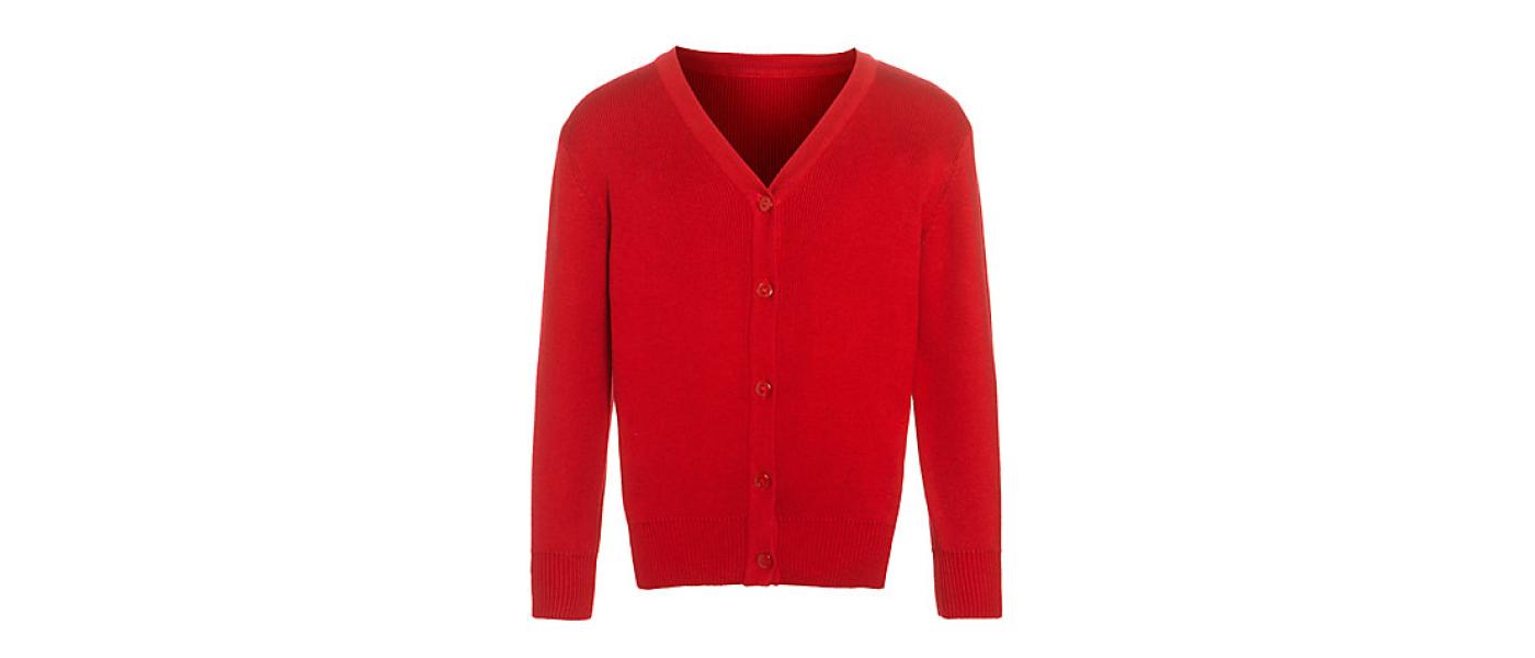 Cardigan colegial rojo - School uniforms Pronens
