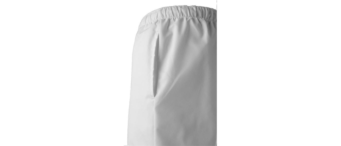 Custom twill fabric pants manufacturer for nurses and healthcare workers - white pocket