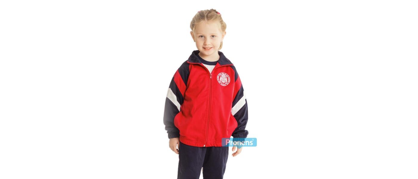 Manufacturer of customized school tracksuits for schools pronounced