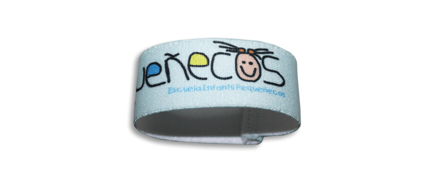 Fabricante pulsera elástica personalizada - escuela infantil pequeños