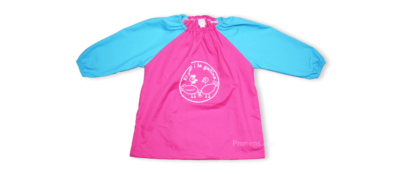 Blouse scolaire élastiquée promotion unie fuchsia - blouses babis scolaires Pronens
