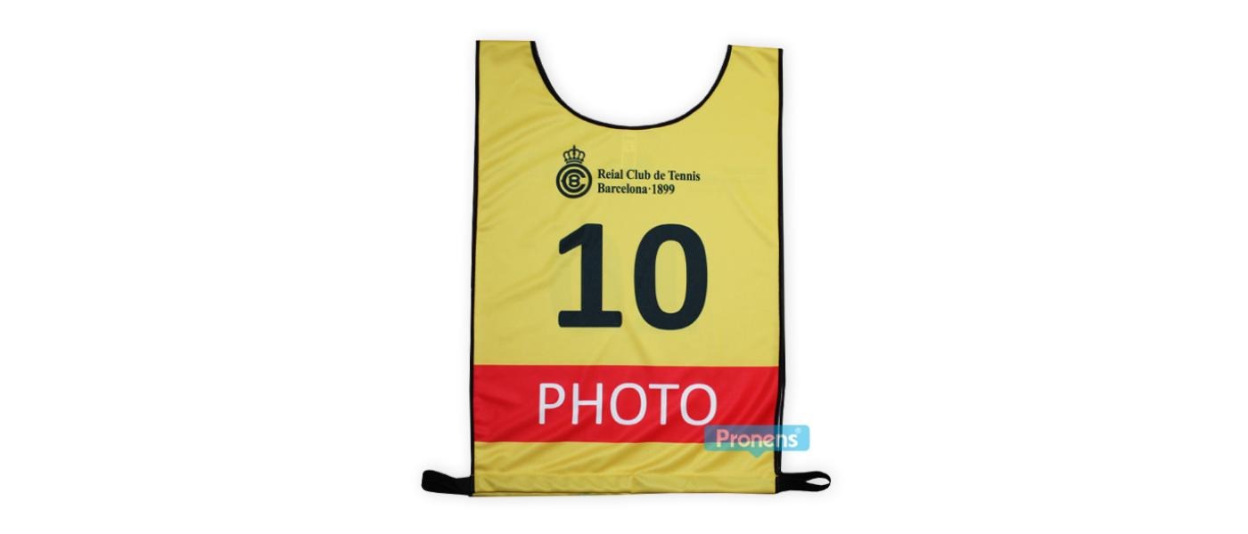 Fabricante petos identificativos fotógrafos Reial Club de Tennis Barcelona