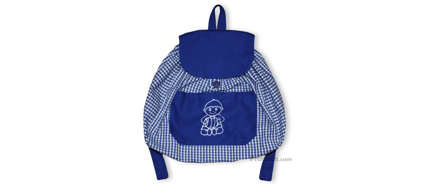 Sac à dos en tissu non matelassé pour école maternelle - Sac à dos école maternelle Pronens