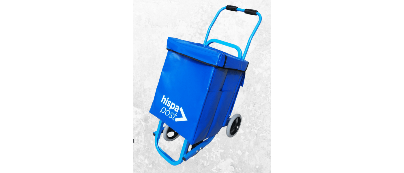 Fabricant sac grand personnalisé pour chariot de distribution postale - Sac chariot distribution Hispapost