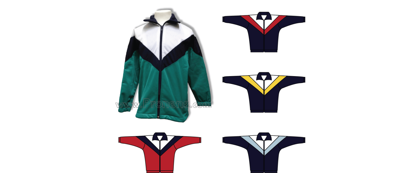 Manufacture of school tracksuits for schools