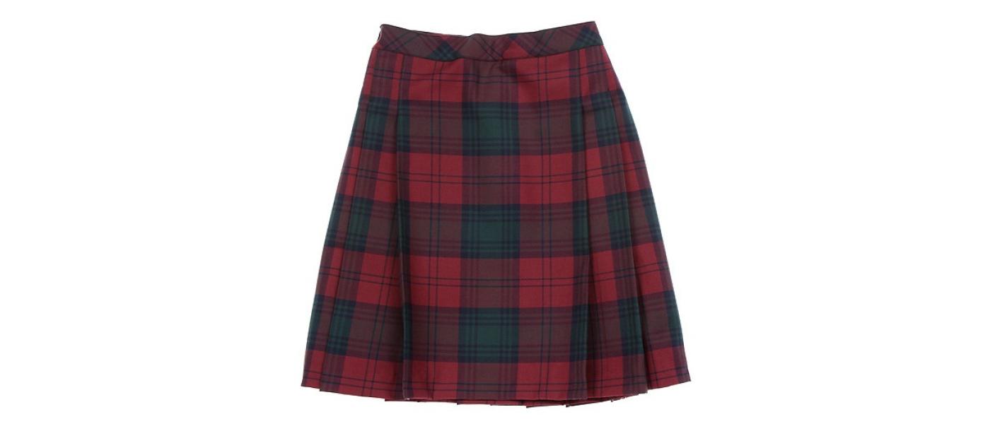 Fabricant de jupe d'écolier rouge - Uniformes scolaires Pronens