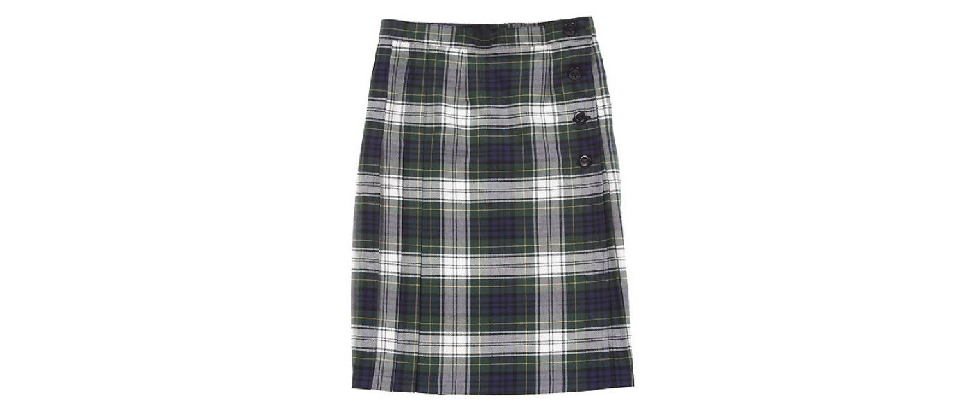Fabricant de jupe scolaire verte et jaune - Uniformes scolaires Pronens