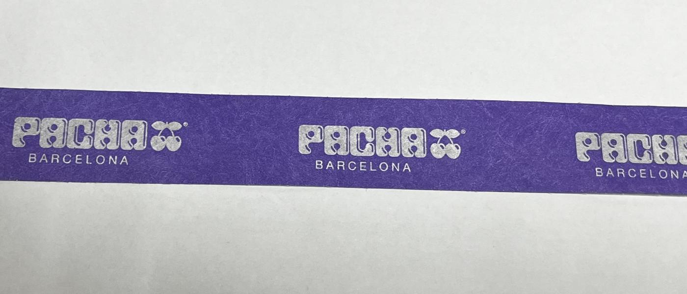 Fabricant de Polsera econòmica de paper Tyvek irrompible sala VIP