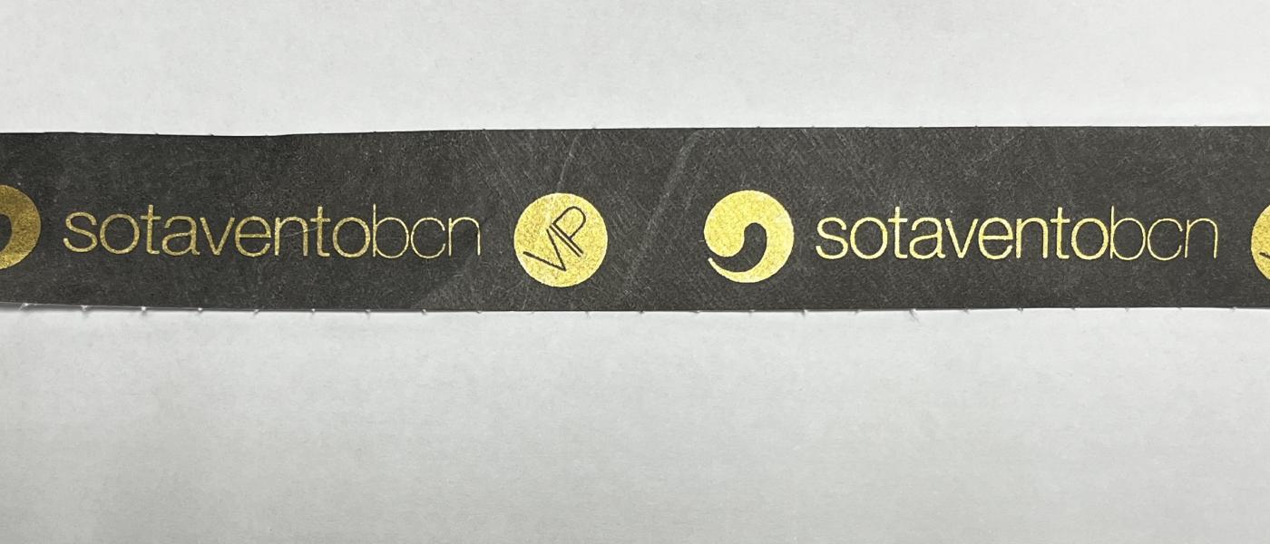 Fabricant de Polsera econòmica de paper Tyvek irrompible discoteca sotavento