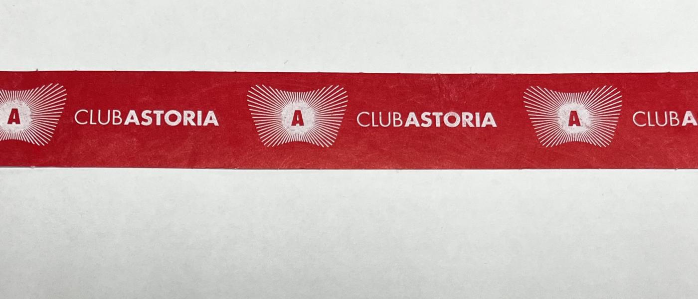 Fabricant de Polsera econòmica de paper Tyvek irrompible discoteca club Astoria