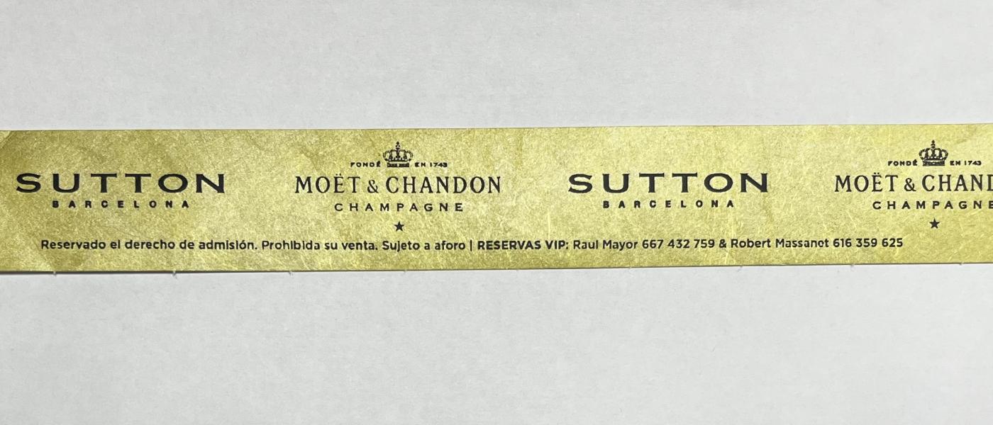 Fabricant de polsera econòmica de paper Tyvek irrompible discoteca Sutton