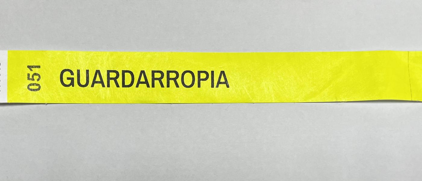 Fabricant de Polsera de paper Tyvek irrompible Guarida discoteca