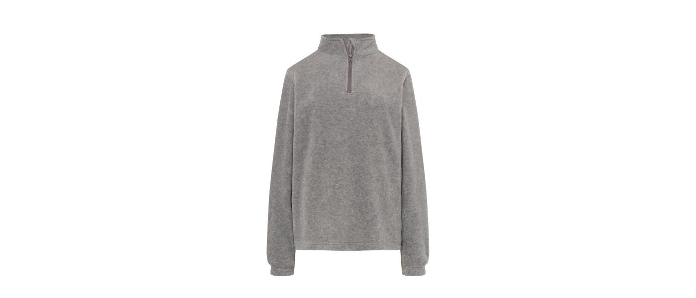 Custom thin micro polar manufacturer - gray