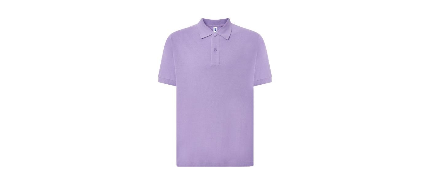 Manufacturer of custom corporate piqué polo - mauve