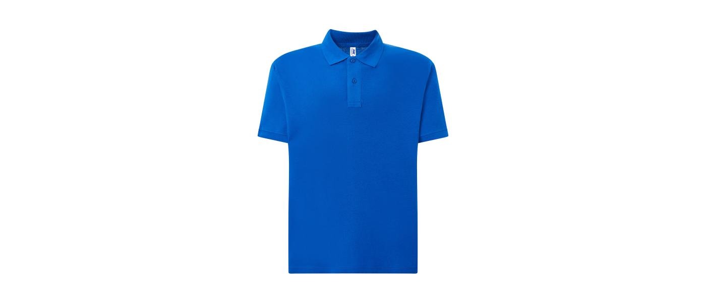 Customized corporate piqué polo manufacturer - royal blue