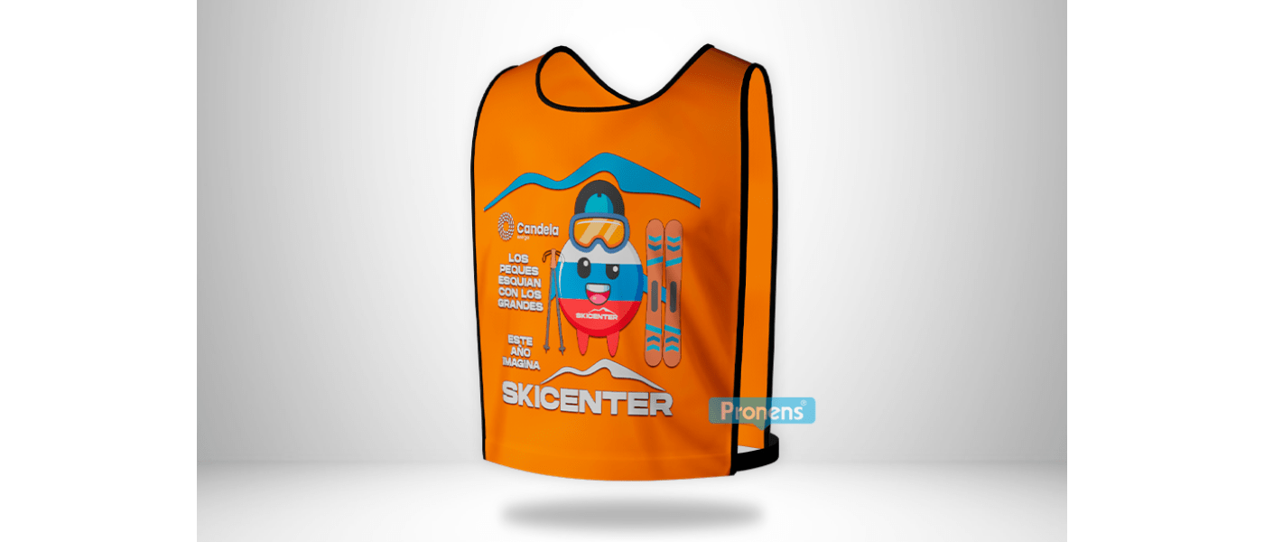 dossard de ski avec taille élastique skicenter