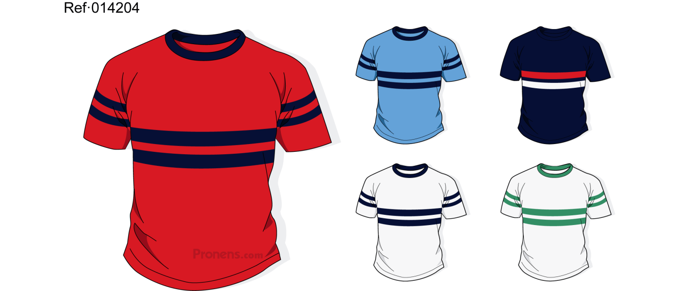 Fabricant samarreta col·legi personalitzada ref014204 - Uniformes samarretes escolars Pronens