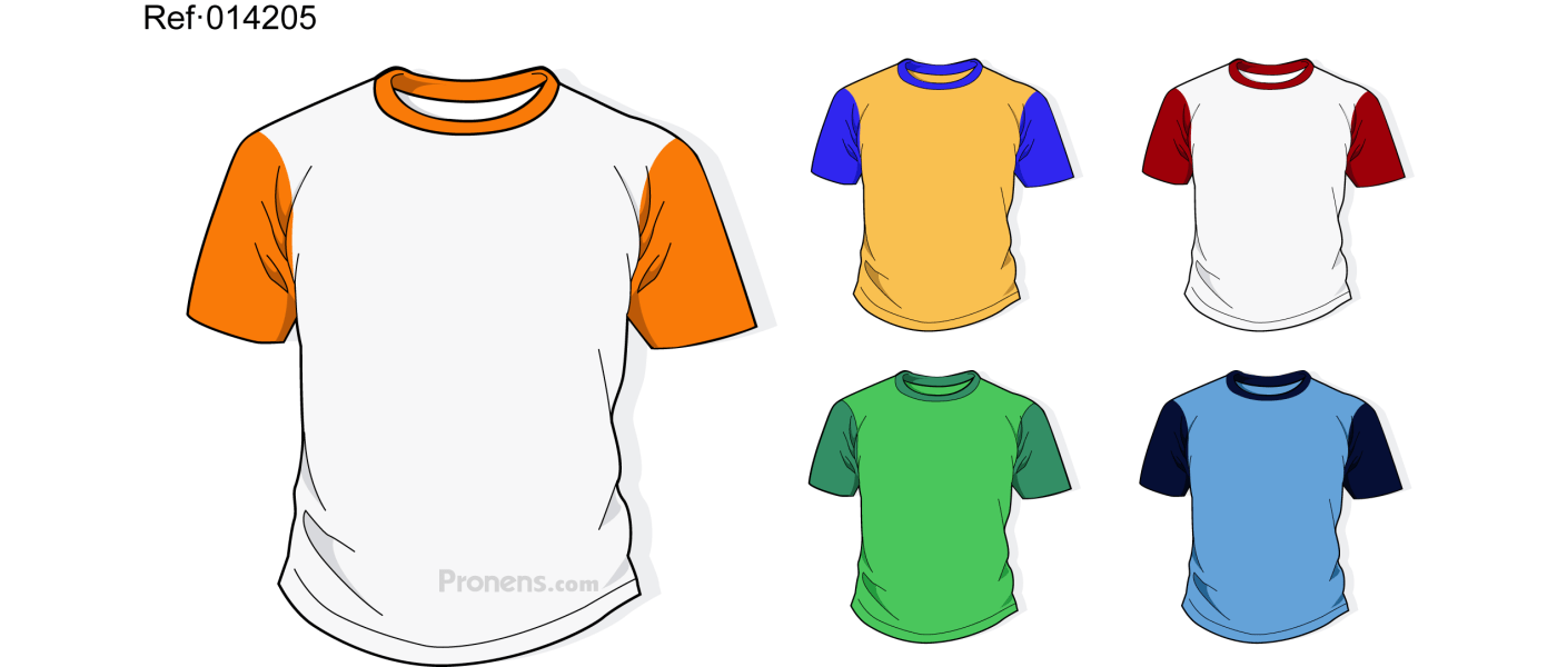 Fabricant samarreta escola personalitzada ref014205 - Uniformes samarretes escolars Pronens