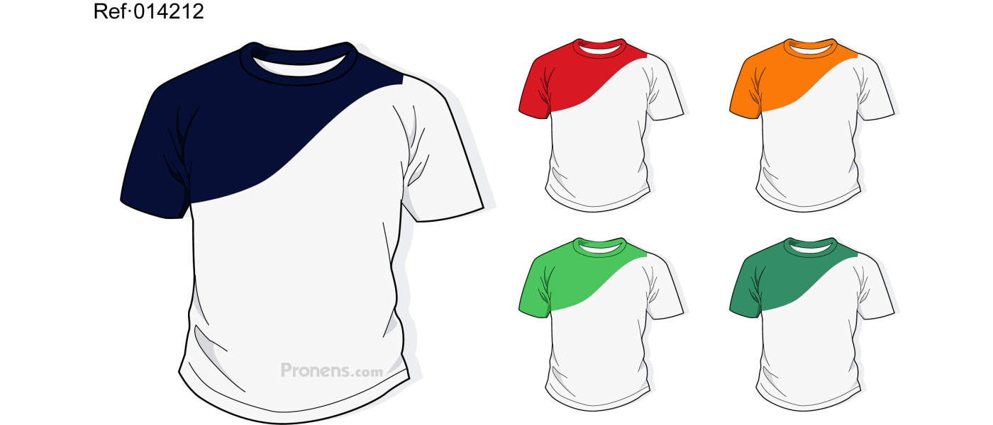 Samarreta escolar personalitzada per a uniformes escolars Ref.014212 - Samarretes escolars Pronens