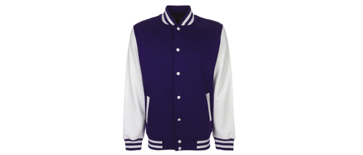 Jaqueta universitària lila - Jaqueta universitària Pronens