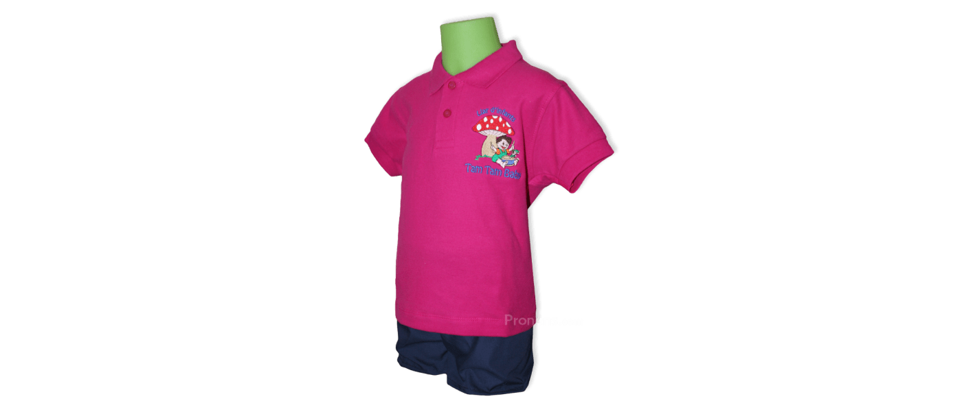 Fabricant de polos scolaires personnalisés pour uniformes crèche école maternelle de Pronens